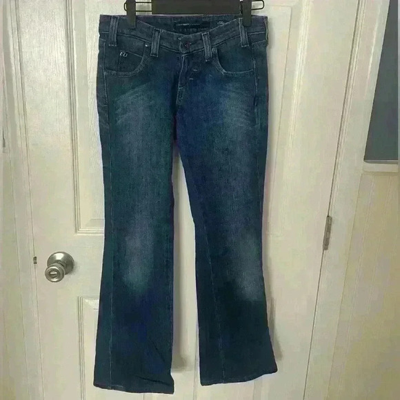 MISS SIXTY Collection Ex Love Blue Wash Denim Bootcut Jeans Size 27x34 - Picture 1 of 10